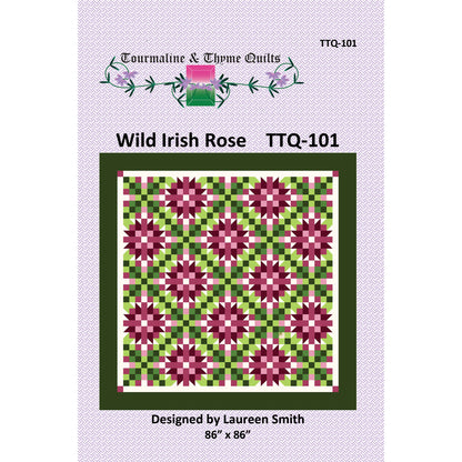 Wild Irish Rose Quilt TTQ-101e  - Downloadable Pattern