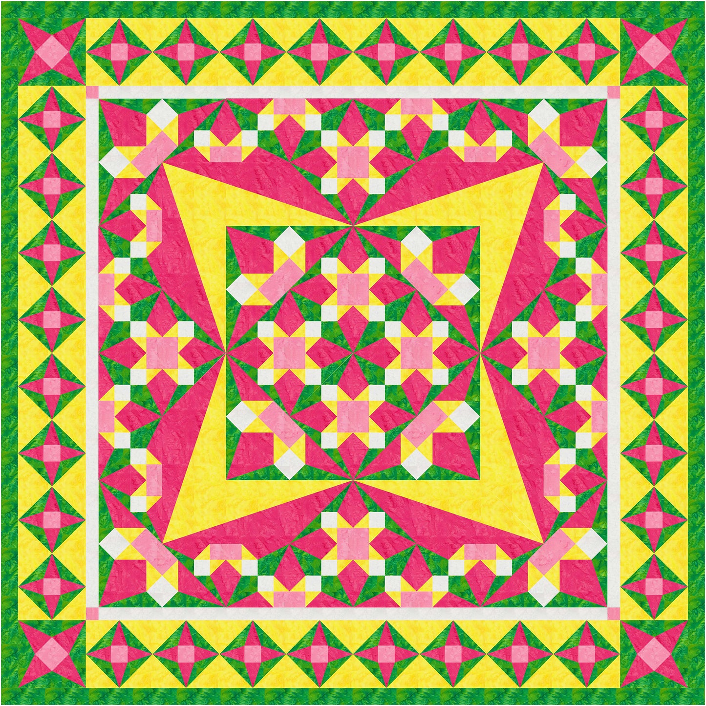 Dogtooth Delight Quilt Pattern TTQ-104 - Paper Pattern