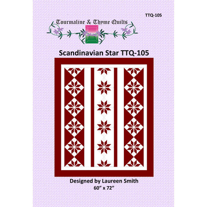 Scandinavian Star Quilt TTQ-105e - Downloadable Pattern