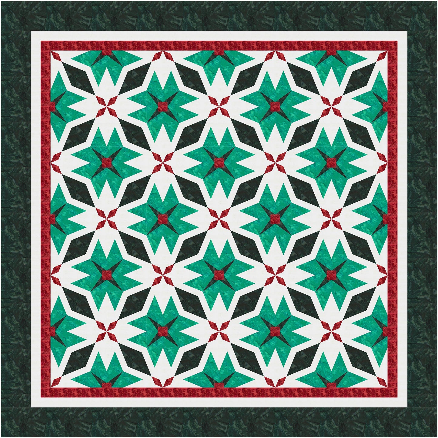 Wintergreen Dream Quilt TTQ-112e - Downloadable Pattern