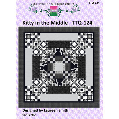 Kitty in the Middle Quilt Pattern TTQ-124 - Paper Pattern