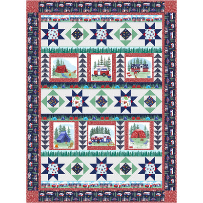 Under the Stars Quilt TTQ-342e - Downloadable Pattern