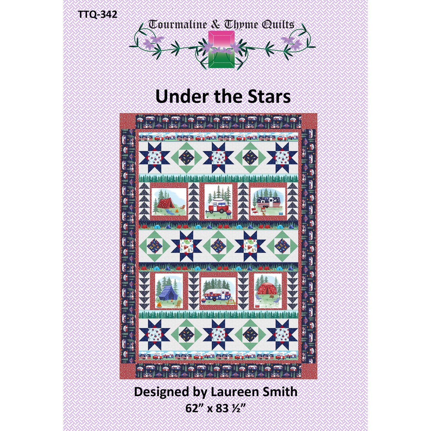 Under the Stars Quilt TTQ-342e - Downloadable Pattern