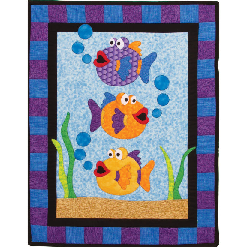 Fish Rag Quilt Pattern One Fish Two Fish Quilt TWW-0167Re - Downloadable Pattern – QuiltWoman.com