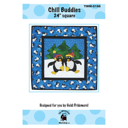 Cover image of pattern for Chill Buddies Quilt.