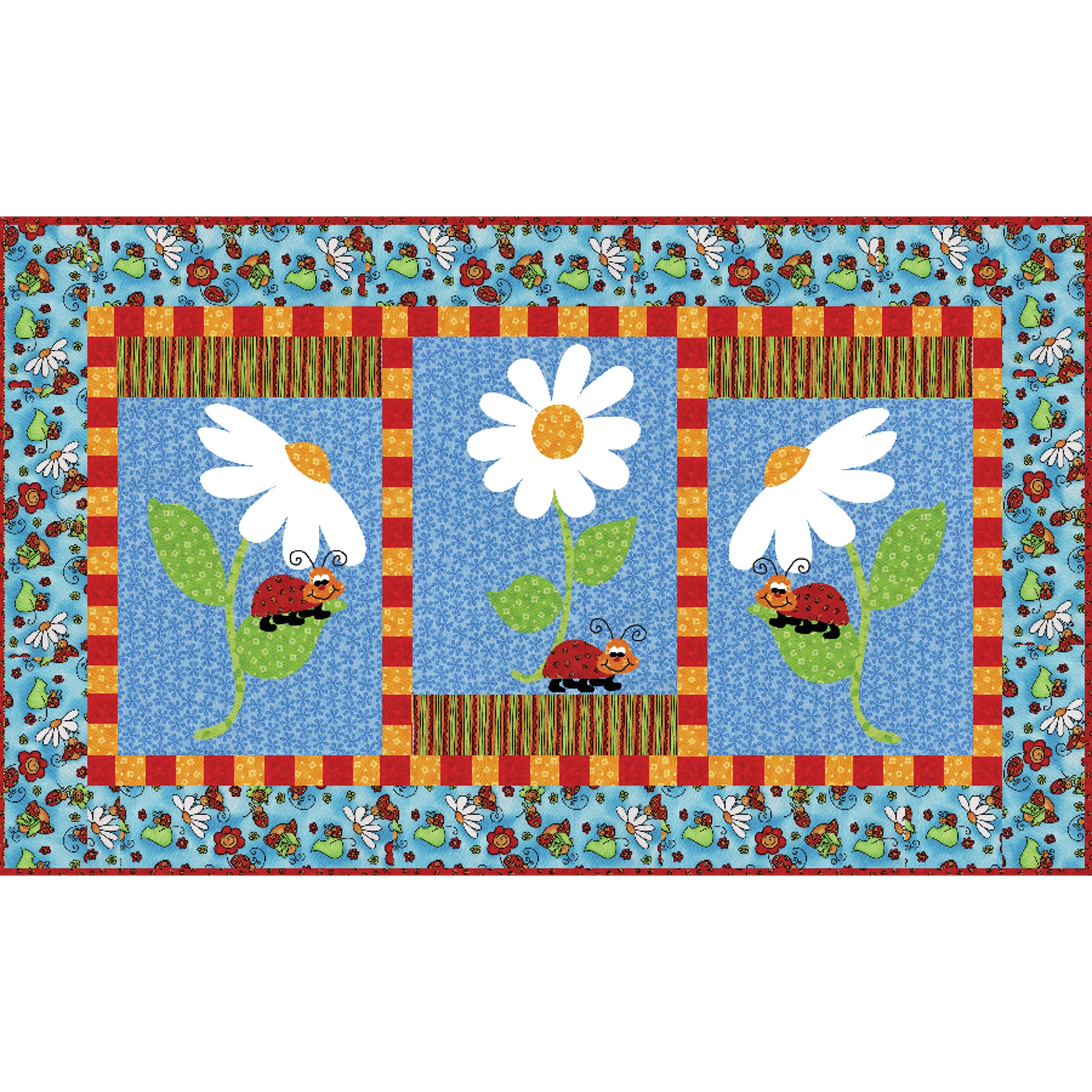 Lucky Bugs Quilt Pattern TWW-0214 - Paper Pattern – QuiltWoman.com