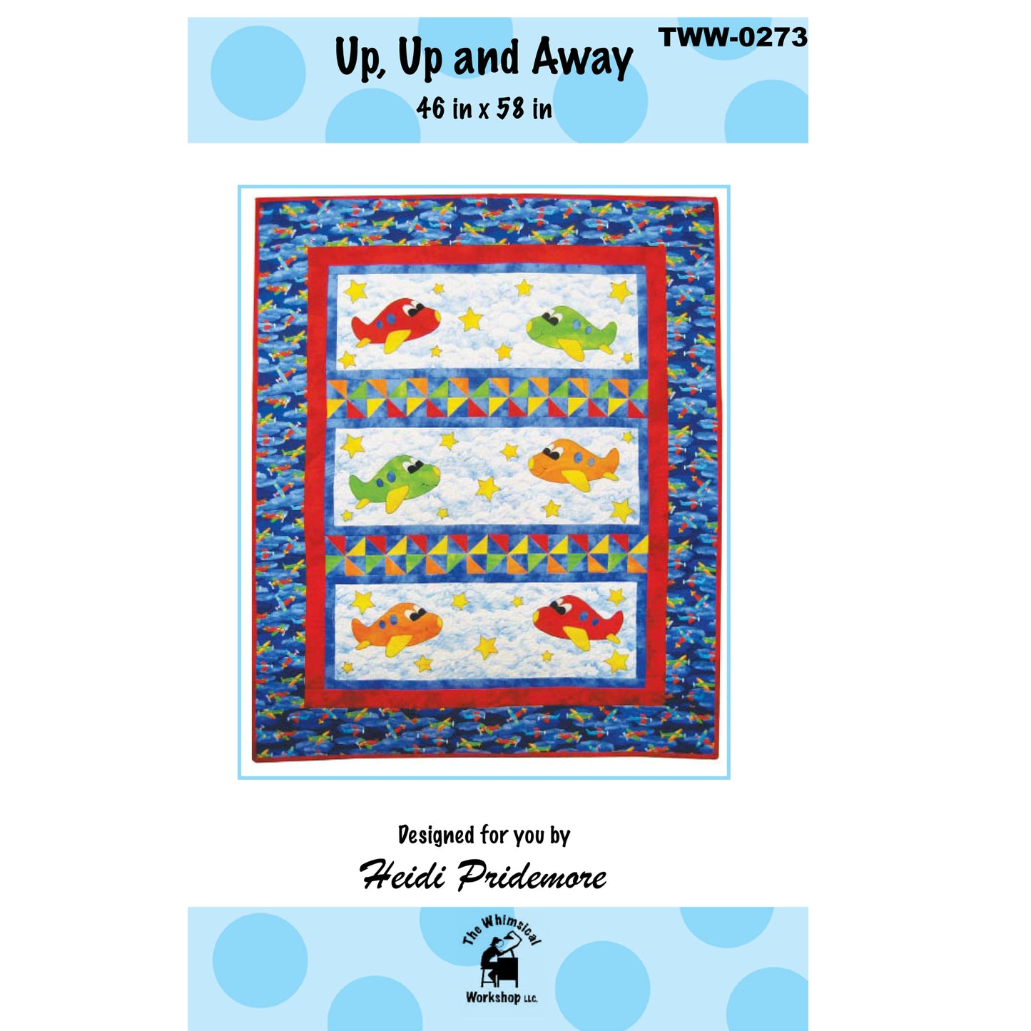 Up Up and Away Quilt TWW-0273e - Downloadable Pattern