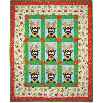 Reindeer Games Quilt TWW-0276e - Downloadable Pattern