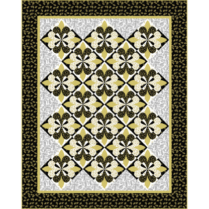 Modern Blooms Quilt TWW-0301Re - Downloadable Pattern