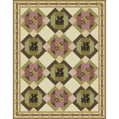 Victorian Blooms Quilt TWW-0333e - Downloadable Pattern