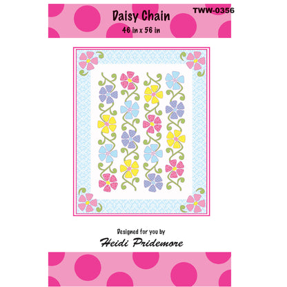 Daisy Chain Quilt TWW-0356e - Downloadable Pattern