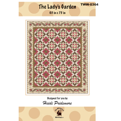 The Lady's Garden Quilt TWW-0364e - Downloadable Pattern