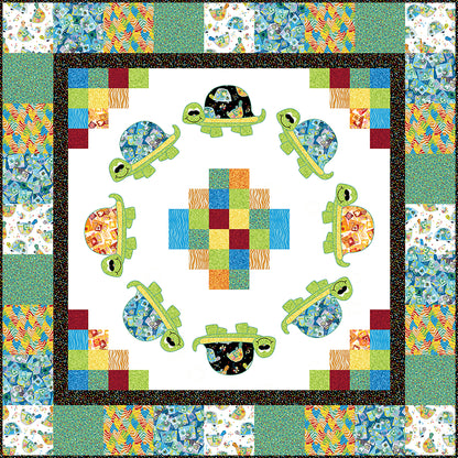 Totally Turtles Quilt TWW-0366Re - Downloadable Pattern