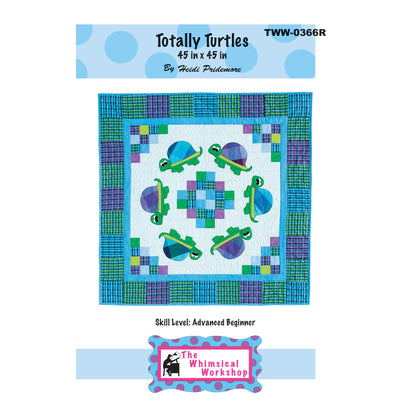 Totally Turtles Quilt TWW-0366Re - Downloadable Pattern