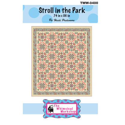 Stroll in the Park Quilt TWW-0400e - Downloadable Pattern