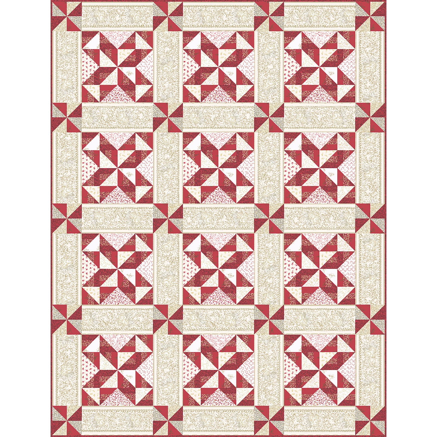 Secret Admirer Quilt Pattern TWW-0401 - Paper Pattern