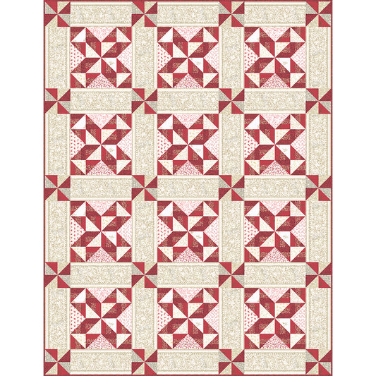 Secret Admirer Quilt Pattern TWW-0401 - Paper Pattern