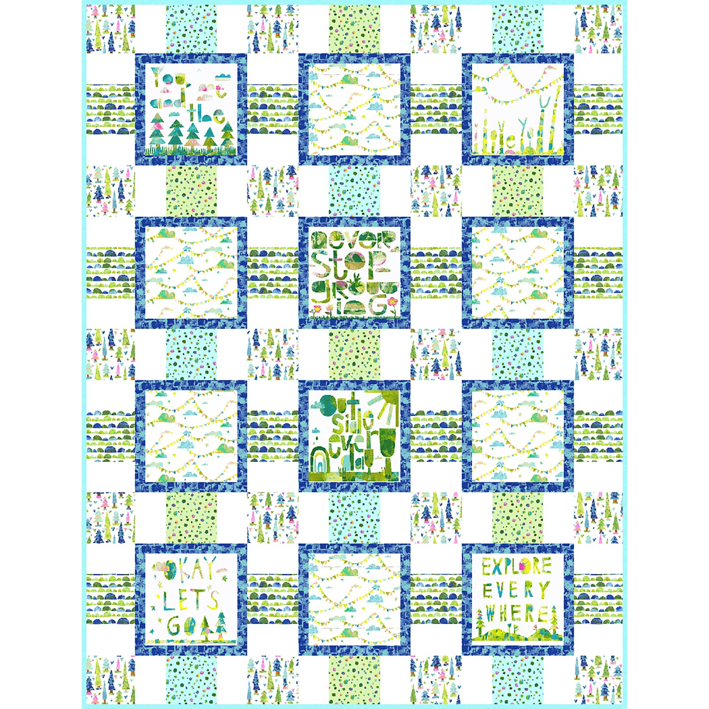 Showcase Quilt TWW-0440e - Downloadable Pattern