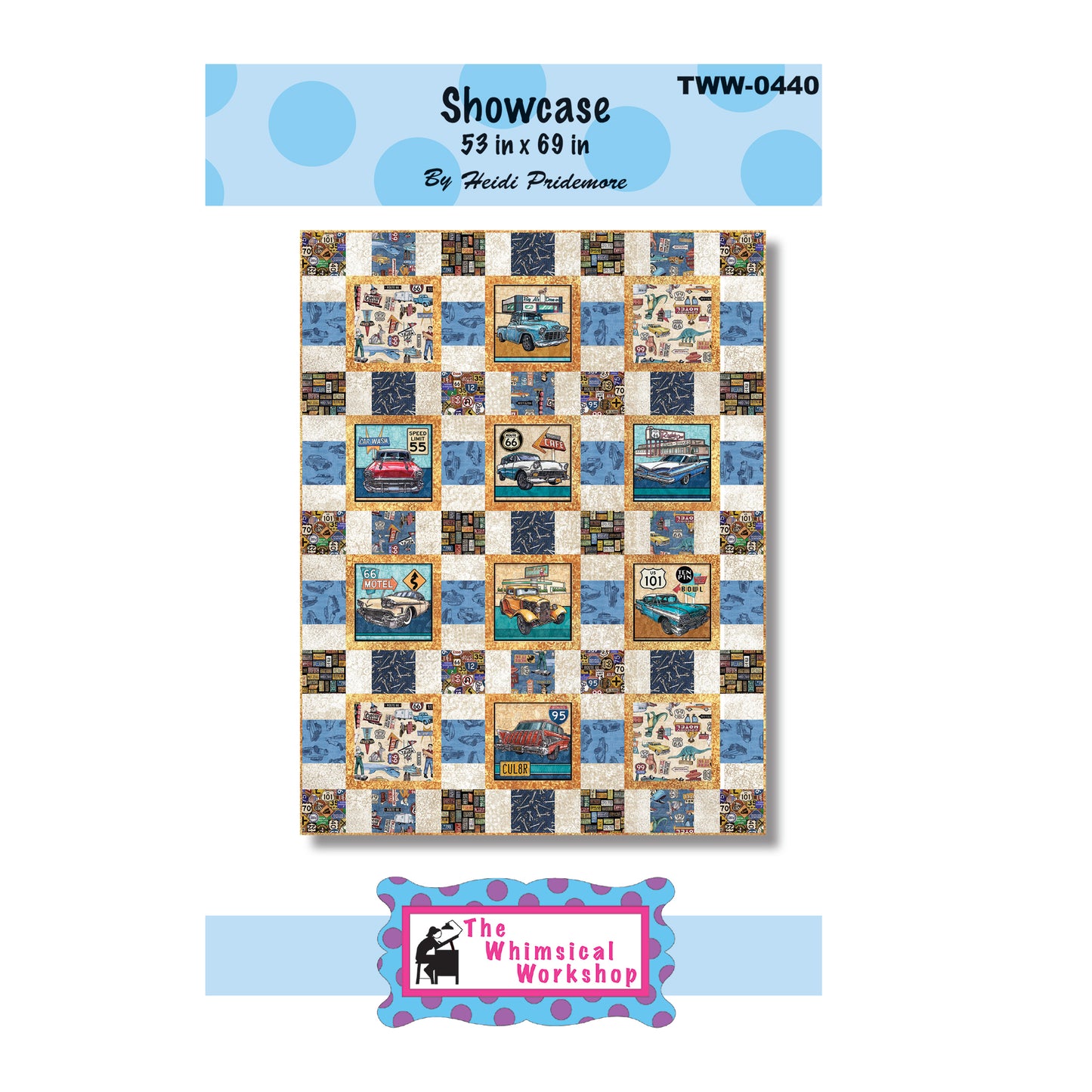 Showcase Quilt Pattern TWW-0440 - Paper Pattern