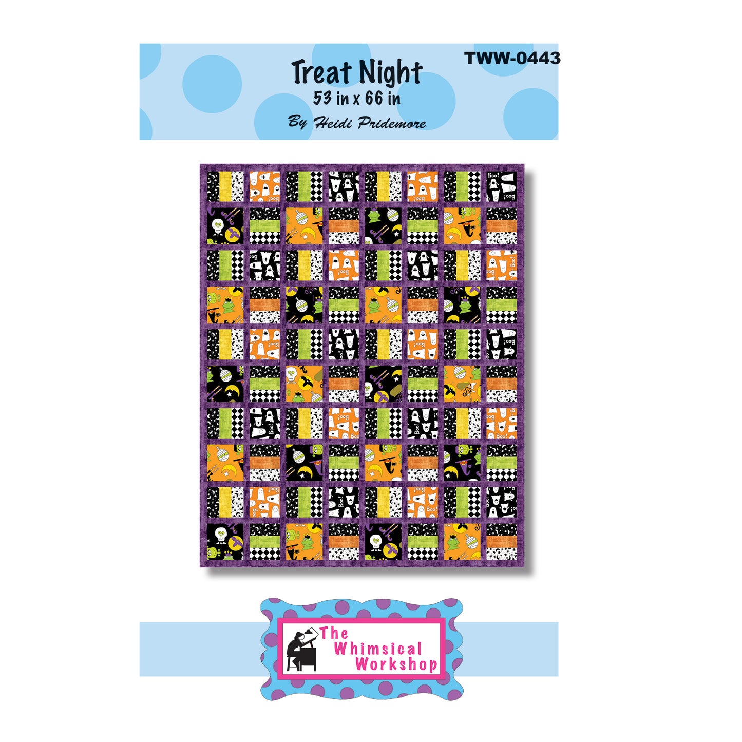 Treat Night Quilt Pattern TWW-0443 - Paper Pattern