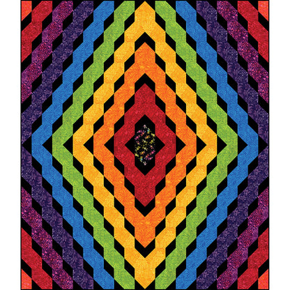 Radiant Diamonds Quilt TWW-0444e - Downloadable Pattern