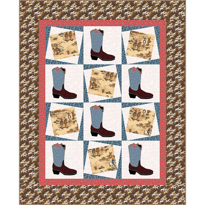 Cowboy Memories II Quilt Pattern TWW-0458 - Paper Pattern