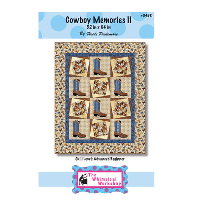 Cowboy Memories II Quilt Pattern TWW-0458 - Paper Pattern