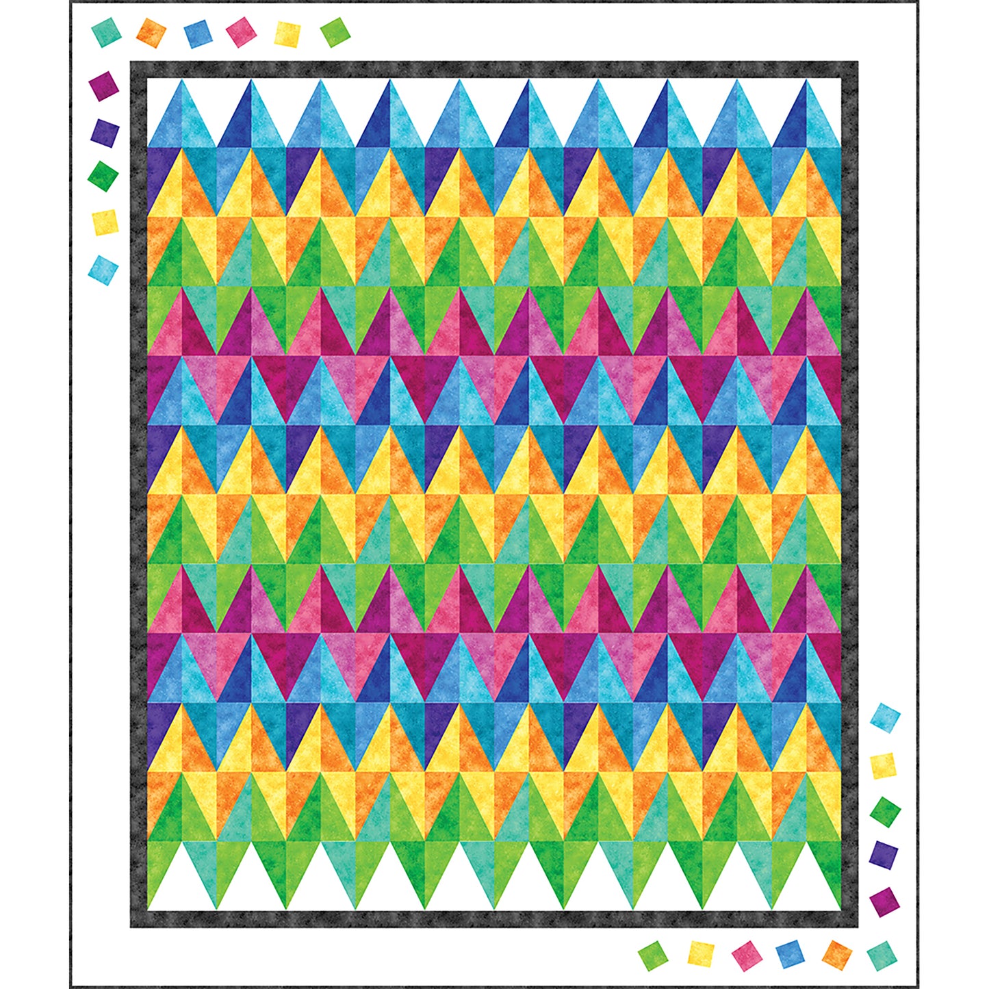 Confetti Quilt TWW-0459e - Downloadable Pattern