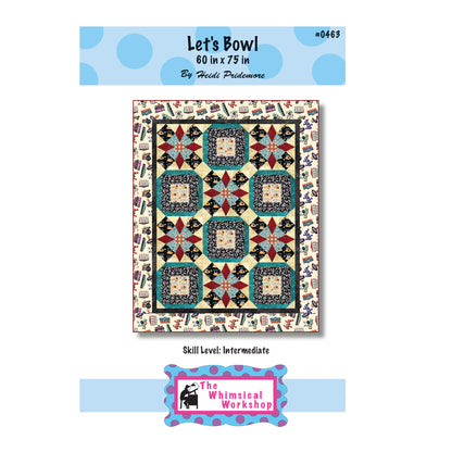 Let's Bowl Quilt TWW-0463e - Downloadable Pattern