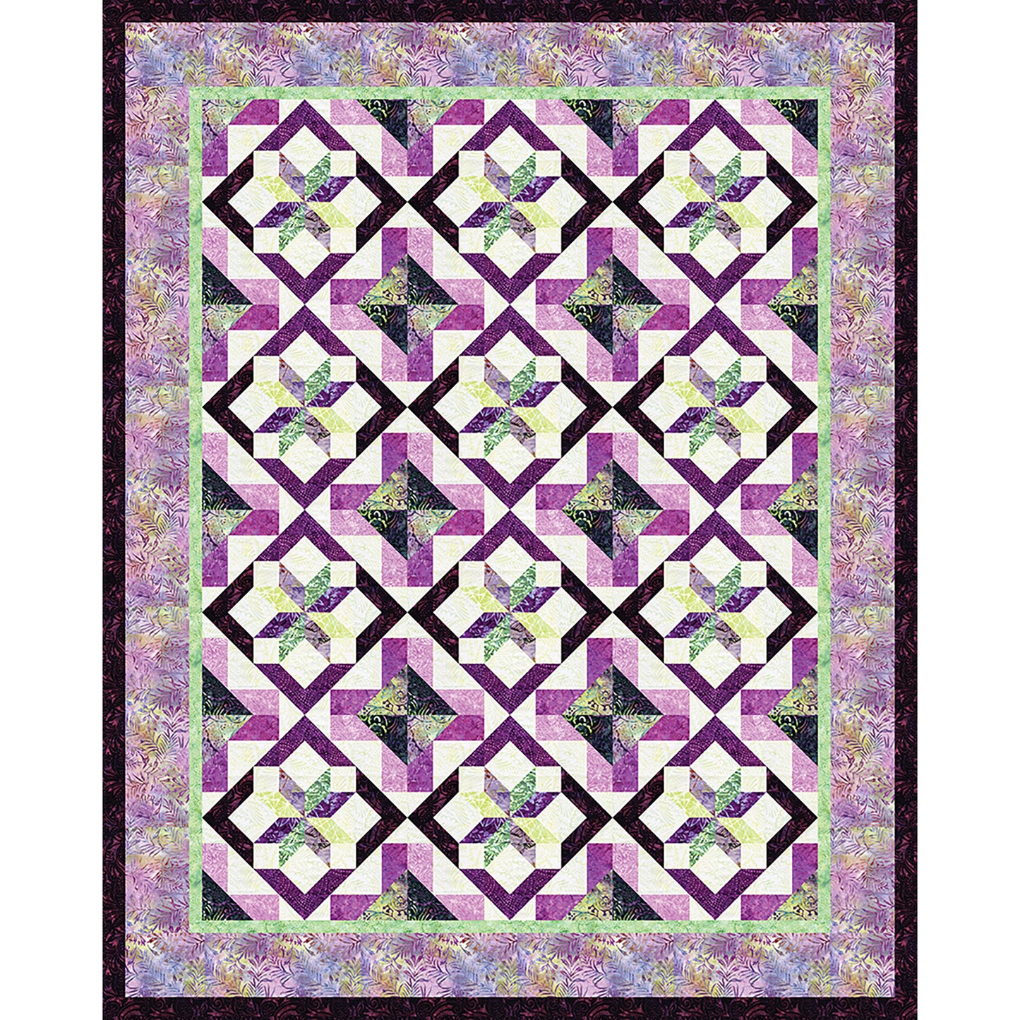 Northern Lights Quilt Pattern TWW-0467 - Paper Pattern