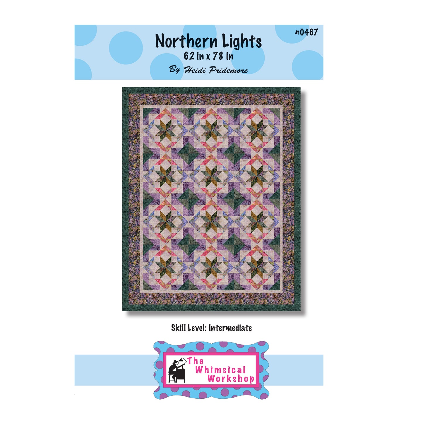 Northern Lights Quilt Pattern TWW-0467 - Paper Pattern