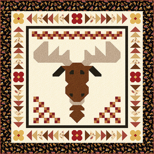 Morrison the Moose Quilt TWW-0468e - Downloadable Pattern