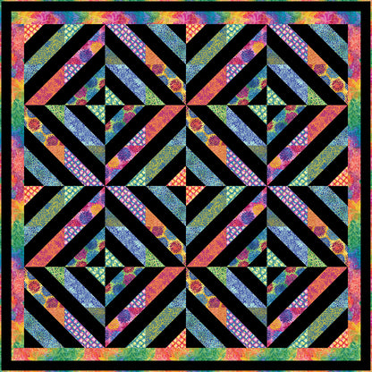 Pick Up Sticks Quilt TWW-0472e - Downloadable Pattern