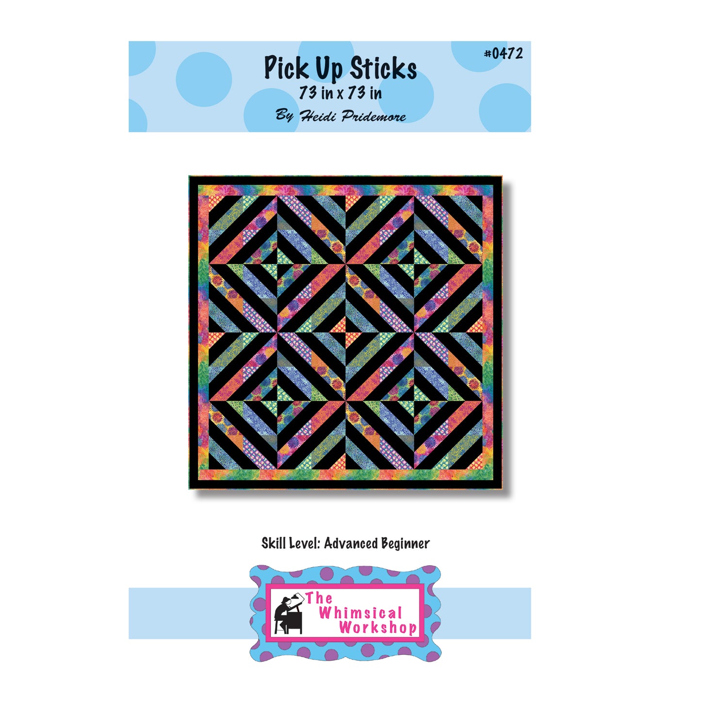 Pick Up Sticks Quilt TWW-0472e - Downloadable Pattern