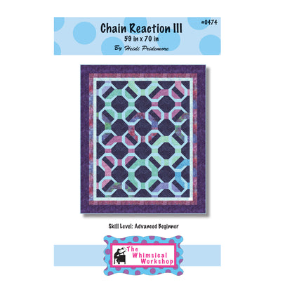 Chain Reaction III Quilt TWW-0474e - Downloadable Pattern