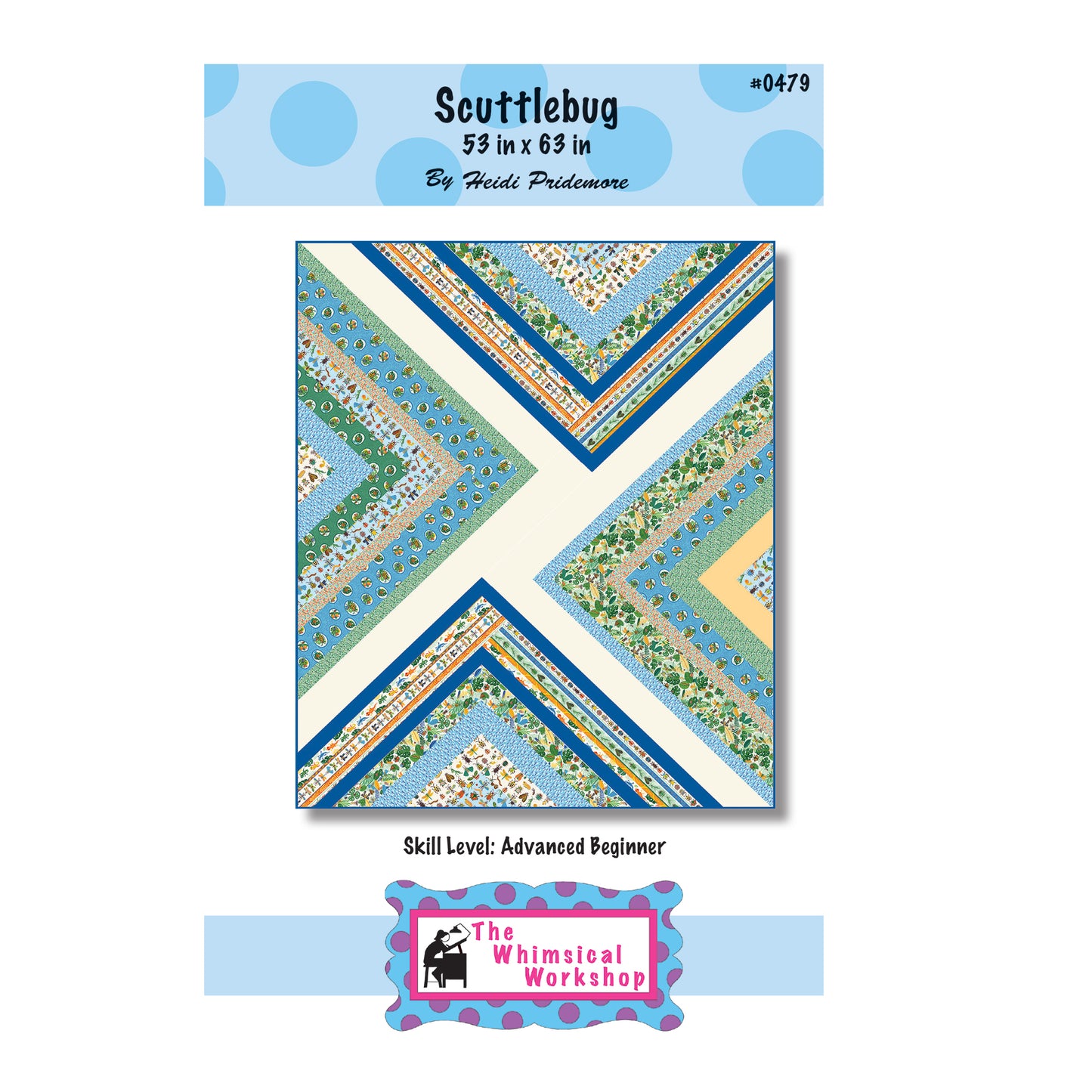 Scuttlebug Quilt Pattern TWW-0479 - Paper Pattern