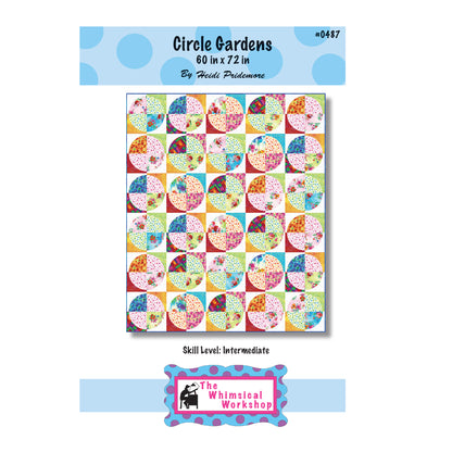 Circle Gardens Quilt Pattern TWW-0487 - Paper Pattern