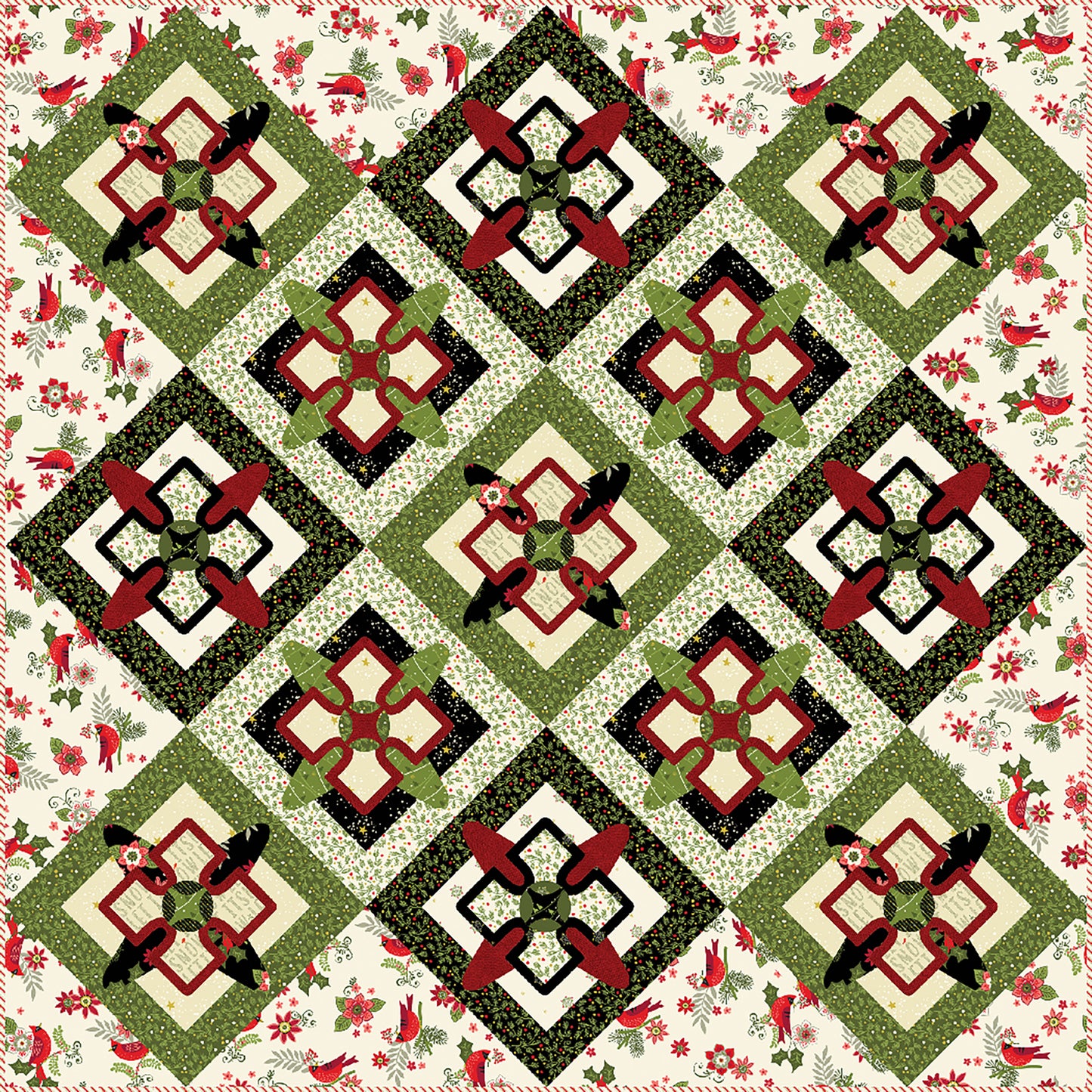 Evergreen Quilt Pattern TWW-0491 - Paper Pattern