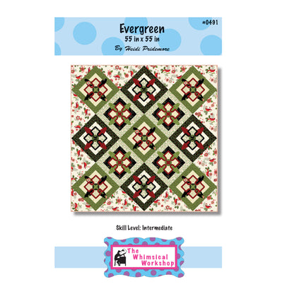 Evergreen Quilt Pattern TWW-0491 - Paper Pattern