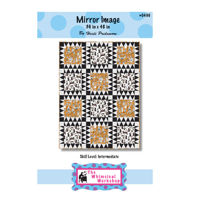 Mirror Image Quilt Pattern TWW-0496 - Paper Pattern