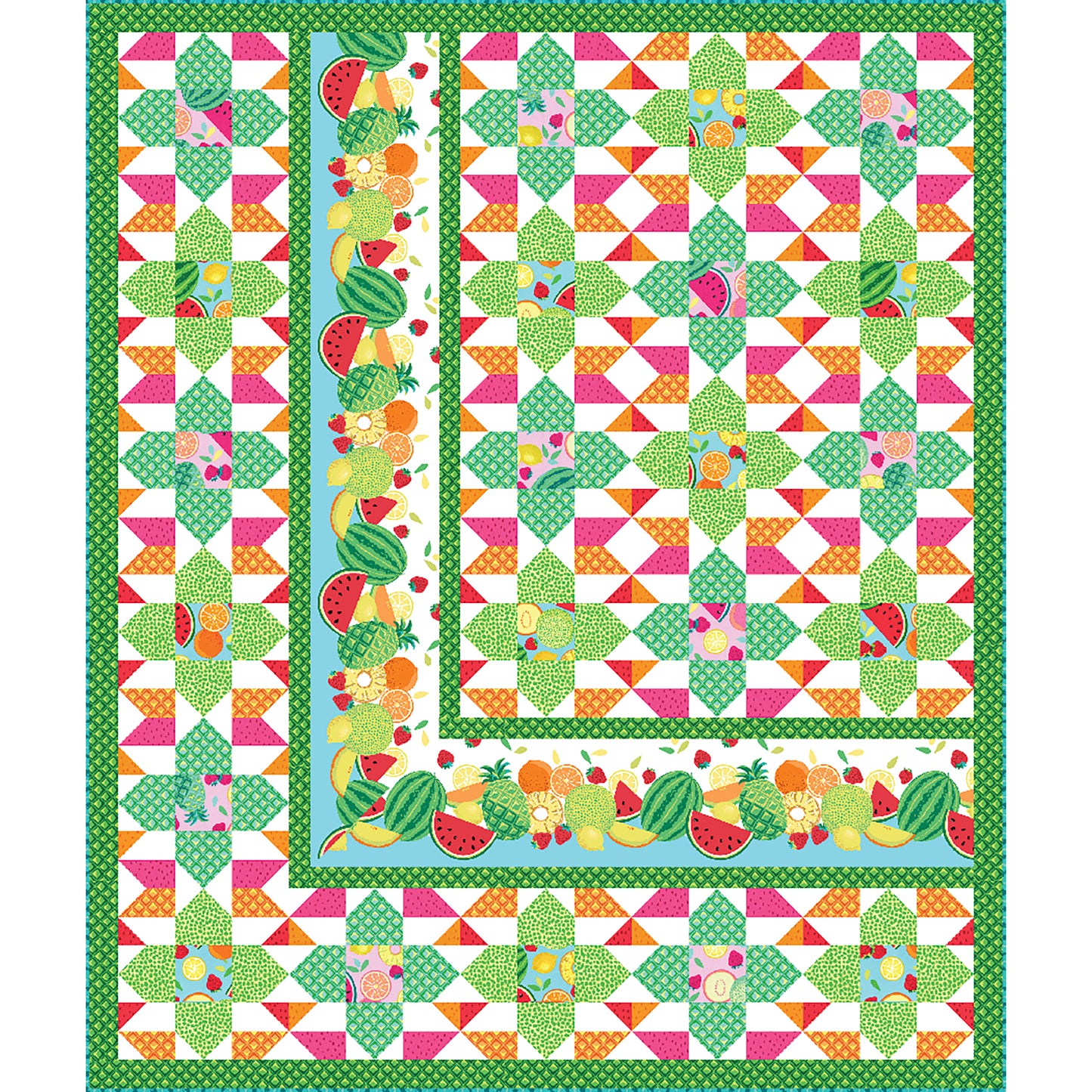 Tutti Fruiti Quilt TWW-0517e - Downloadable Pattern