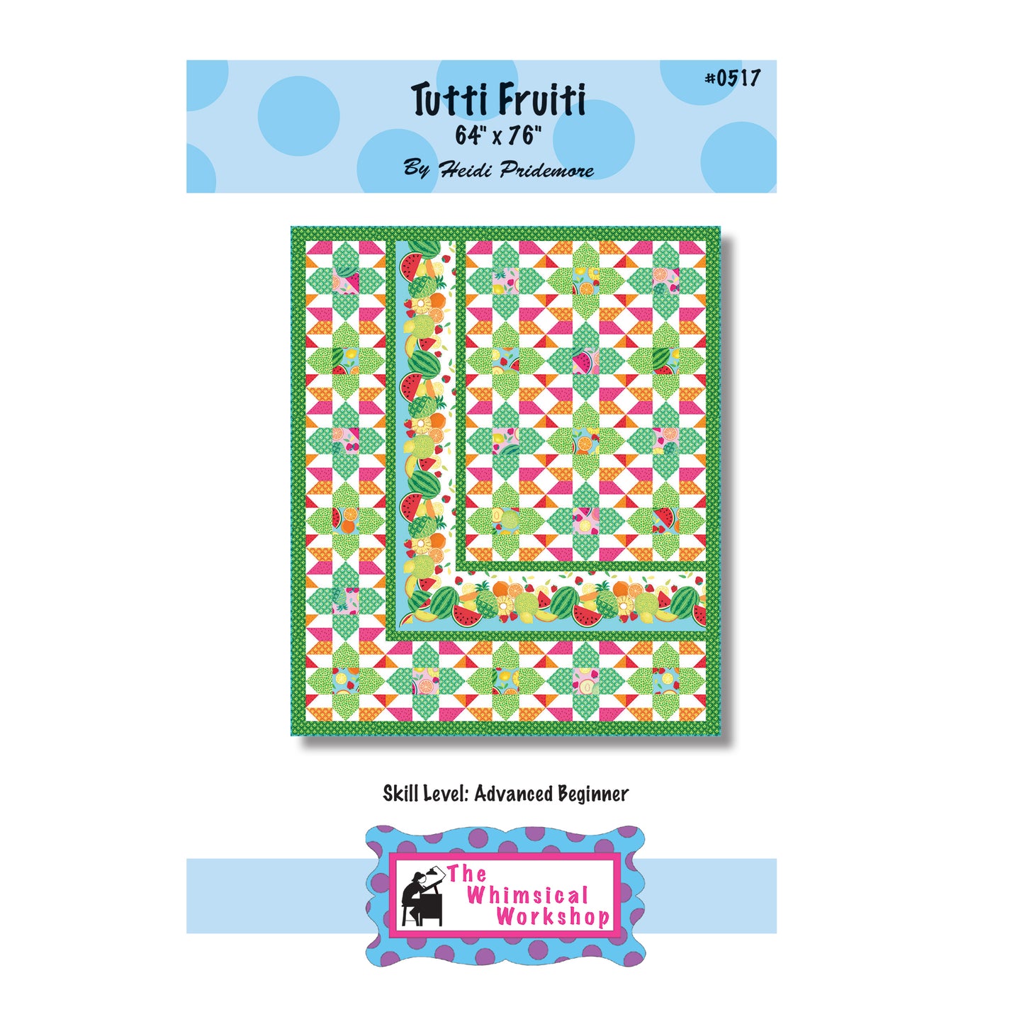 Tutti Fruiti Quilt TWW-0517e - Downloadable Pattern