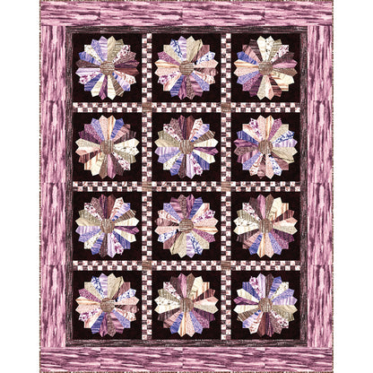 Granite Blooms Quilt TWW-0529e - Downloadable Pattern