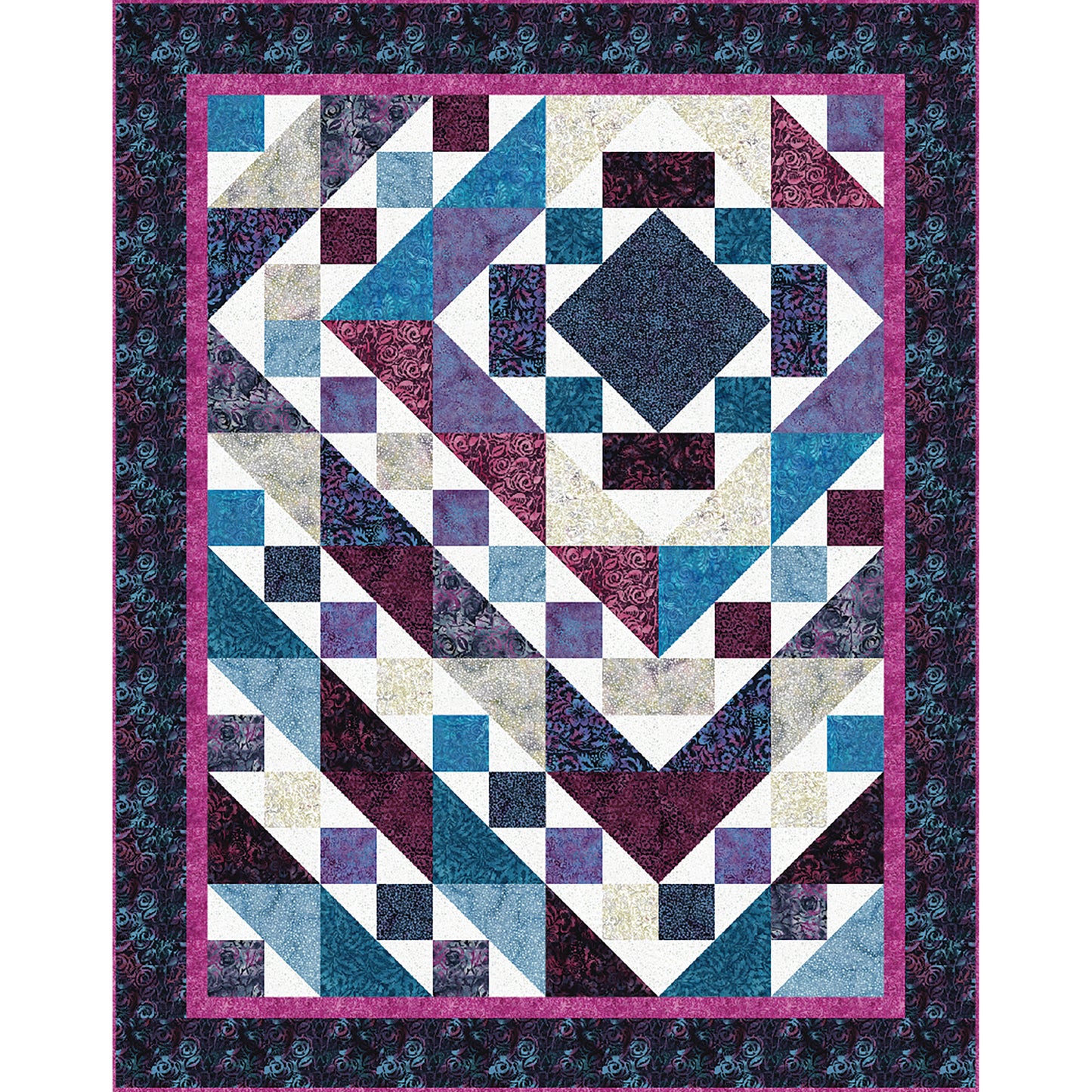 Down the Rabbit Hole Quilt TWW-0537e - Downloadable Pattern