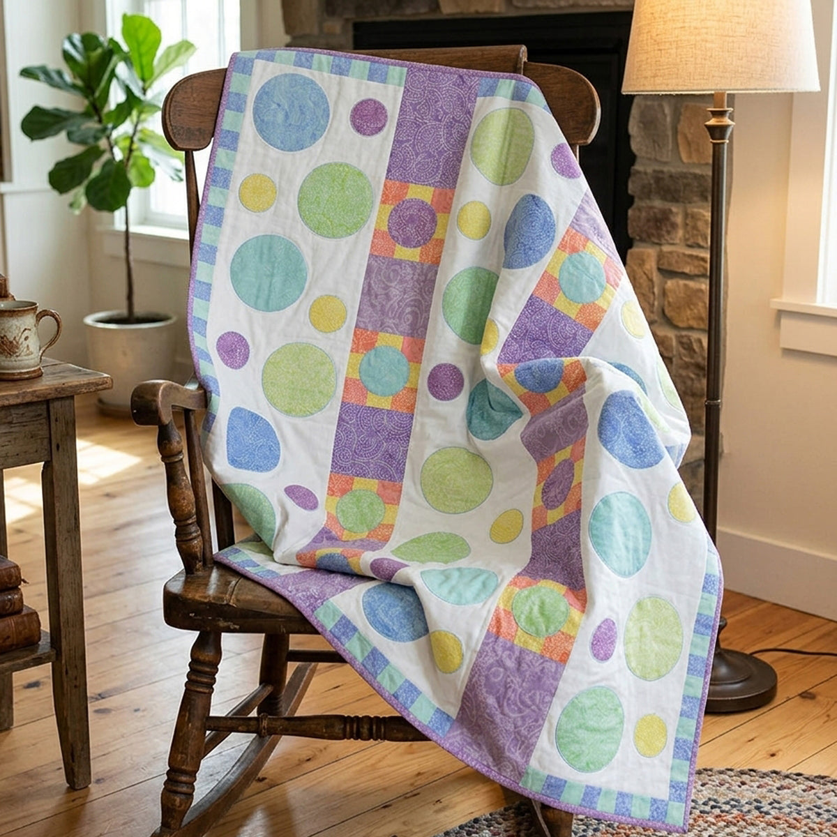 Bubbles of Happiness Quilt TWW-0560e - Downloadable Pattern