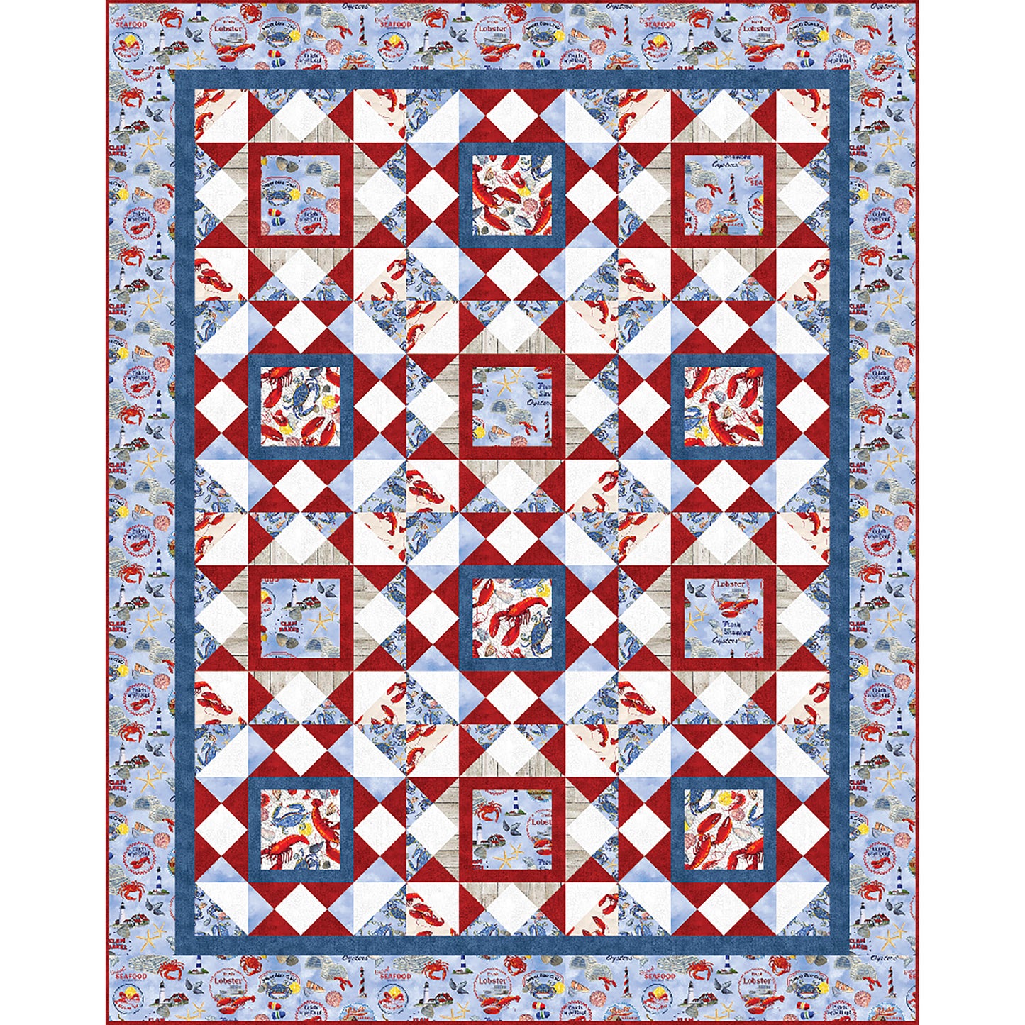 Fresh Catch Quilt TWW-0567e - Downloadable Pattern