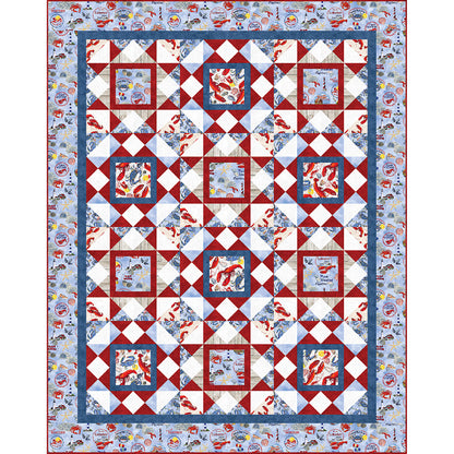 Fresh Catch Quilt TWW-0567e - Downloadable Pattern