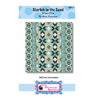 Starfish in the Sand Quilt Pattern TWW-0613 - Paper Pattern