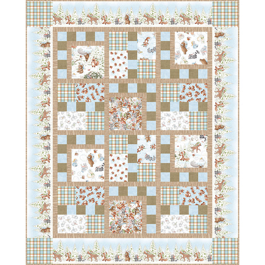 Winter Frolic Quilt Pattern TWW-0619 - Paper Pattern