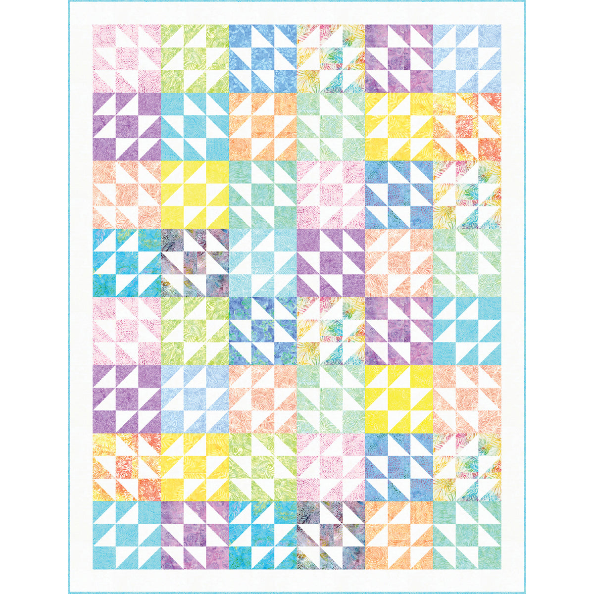 Candy Quilt Pattern Paper Cotton Candy Quilt Pattern TWW-0622 - Paper Pattern – QuiltWoman.com